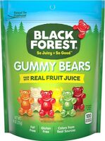 Gummy bears made with real fruit juice