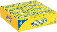 Lemonhead hard candy lemon ounce box