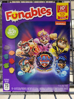 Funables Paw Patrol Fruit Flavored Snacks