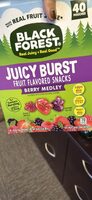 Juicy Burst Fruit Flavored Snacks Berry Medley