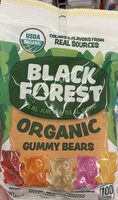 Organic gummy bears