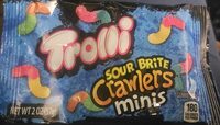Sour Brite Crawlers Minis Gummi Candy