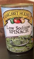 Low sodium spinach