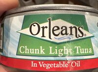 Chunk light tuna, in vegetable oil