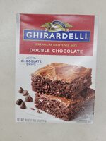 Ghirardelli Double Chocolate brownie mix