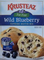 Wild blueberry supreme muffin mix fat free