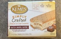 Simply Crafted salted caramel blondie