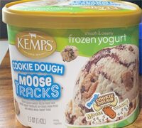 Cookie Dough Moose Tracks Frozen Yogurt