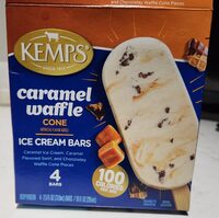 Caramel Waffle Cone Ice Cream Bars