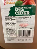 Honey Crisp Apple Cider