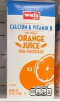 Orange Juice From Concentrate