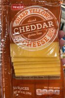 Sharp yellow cheddar cheese