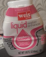 Liquid Water Enhancer Raspberry Lemonade