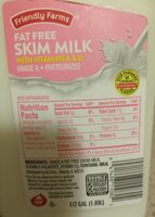 Fat Free Skim Milk