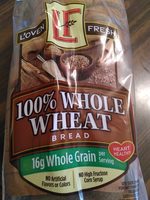 100% whole wheat bread