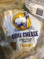 Honey goat cheese, honey
