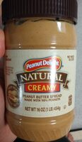 Natural Creamy Peanut Butter Spread