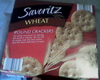 Wheat round crackers