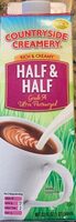 Half & Half, Made With All Natural Milk And Cream