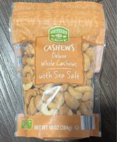 Cashews with sea salt