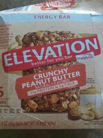 Elevation energy bar peanut butter
