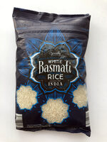 White basmati long grain rice