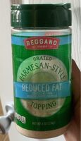 Reduced Fat Grated Parmesan-Style Topping Cheese