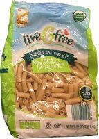 Organic gluten free brown rice quinoa penne pasta