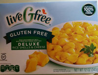 Livegfree deluxe rice shells & cheese