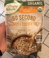 90 second quinoa and brown rice