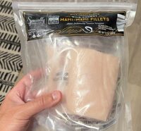 Mild sweet flavor wild caught mahi mahi fillets