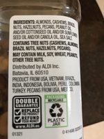 Deluxe mixed nuts with sea salt, sea salt