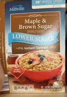 Maple & Brown Sugar Instant Oatmeal