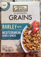 Earthly grains with mediterranean herbs and spices