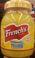 Classic yellow mustard