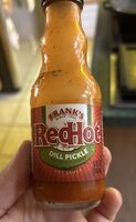 Red hot dill pickle