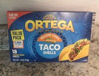 Yellow corn taco shells