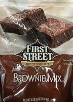 Moist brownie mix