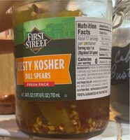 Zesty Kosher Dill Spears