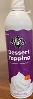 Non-Dairy Dessert Topping