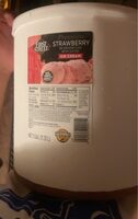 Strawberry premium ice cream