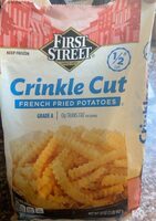 First street crinkle cut french fried potatoes