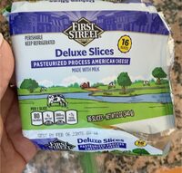 Deluxe slices american cheese