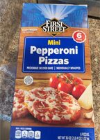 Mini Pepperoni Pizzas 6 Pack