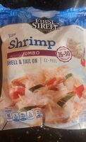Shrimp shell and tail on