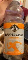 First street sports drink