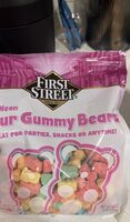 Neon Sour Gummy Bears