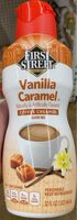 First street vanilla caramel coffee creamer