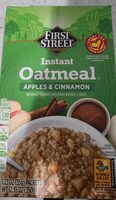 Instant oatmeal Apples and cinnamon