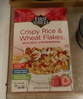 Crispy Rice and Wheat Flakes